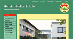 Desktop Screenshot of hauptschule-isernhagen.de